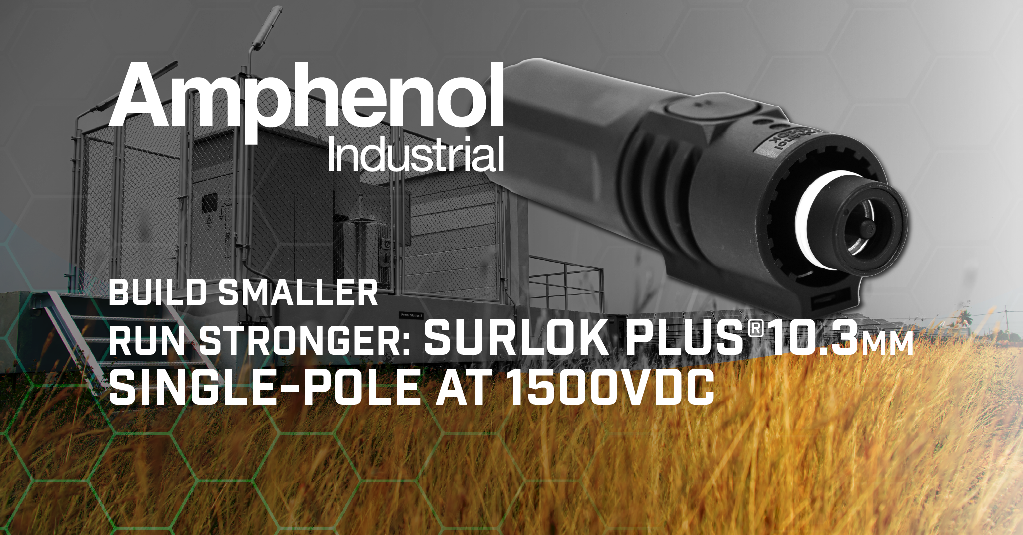 Featured image for “SurLok Plus 10.3mm Straight Plug: Powerful 1500V DC Expansion”